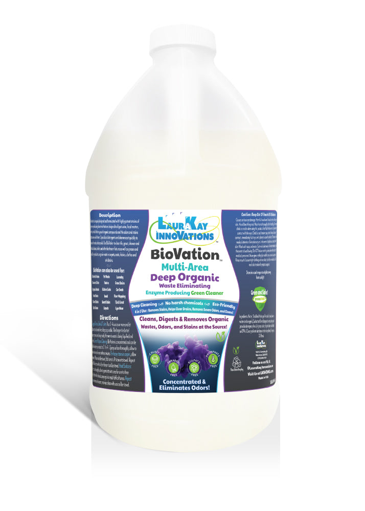 BioVation™ 16 fl oz with 64 fl oz Refill Concentrated Probiotic Enzyma –  LauraKay Innovations