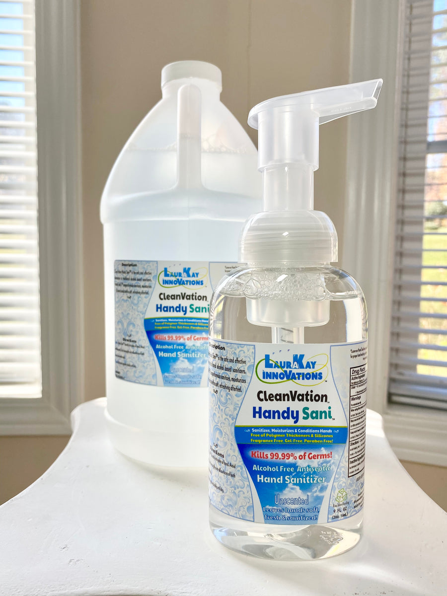 HandySani Spray and Gentle Plant Based Foaming Hand Soap - Double