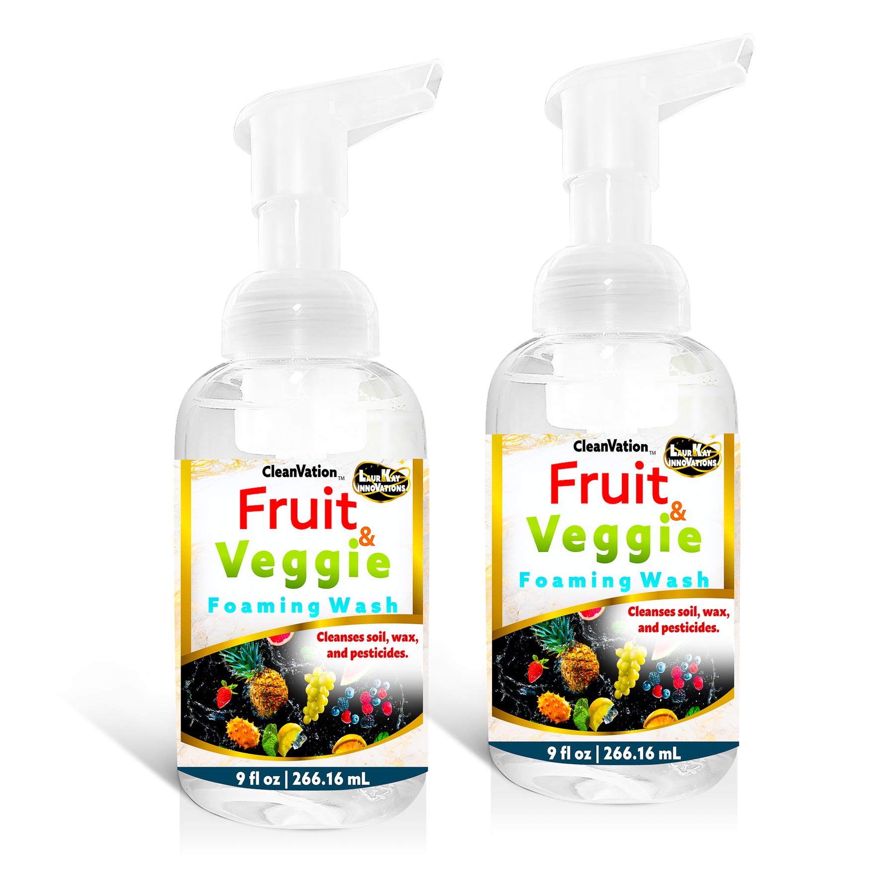 Fruit and Vegetable Wash - Removes pesticides, wax & dirt I ATTITUDE